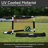 Football goal post for kids (4X2) - Soccer Net for Kids | Synco