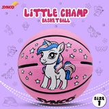Synco Little Champ Basketball (Size-1) Pink