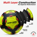 Synco Neo Embossed Football | Professional Match Ball | TPU Machine Stitched | Size-5