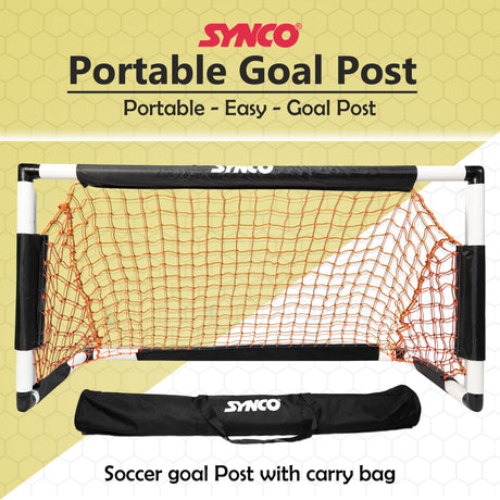 Synco Target Goal Post for Kids | Goal Post with Kids Football Combo