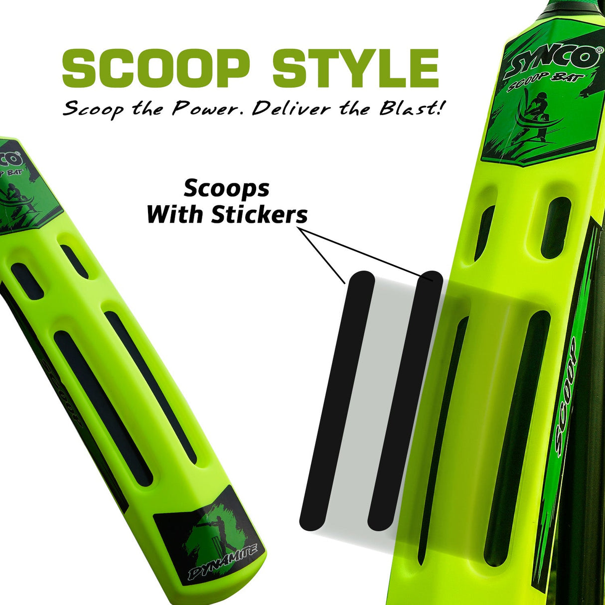 Plastic Scoop Bat Dynamite  | Synco