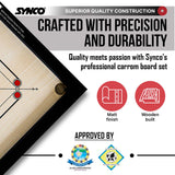 Synco 27 Inch Chakri Carrom Board for kids