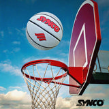 Synco Culture Series Men's Basketball (Size-7) Grey-white