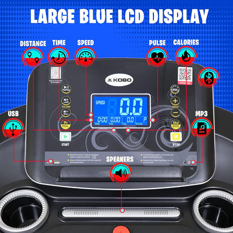 Kobo TM-210 D.C Motor Treadmill 2 H.P | Kobo