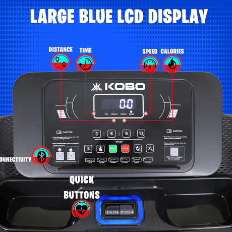 Kobo TM-215 D.C Motor Treadmill 2.5 H.P | Kobo