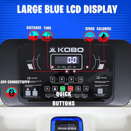 Kobo TM-215 D.C Motor Treadmill 2.5 H.P | Kobo