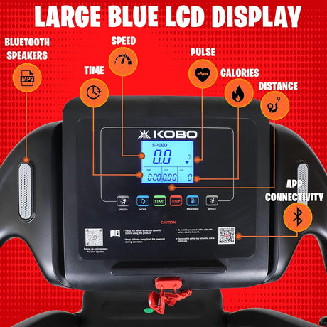 Kobo TM-216 D.C Motor Treadmill 2 H.P | Kobo