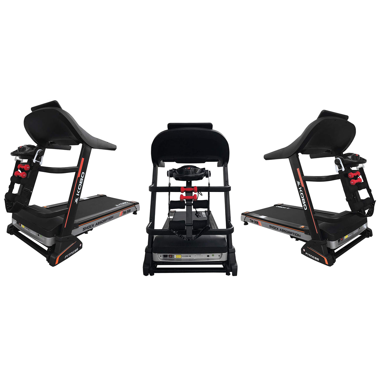 Kobo TM-308 Motorised Treadmill 4 H.P