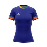 Women’s Tennis T-Shirt Round Neck Printed Tennis Club Players Jersey Top