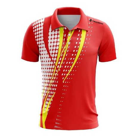 Mens Tennis T-Shirt Quick-Dry Casual Polo Shirts for Youth | Triumph