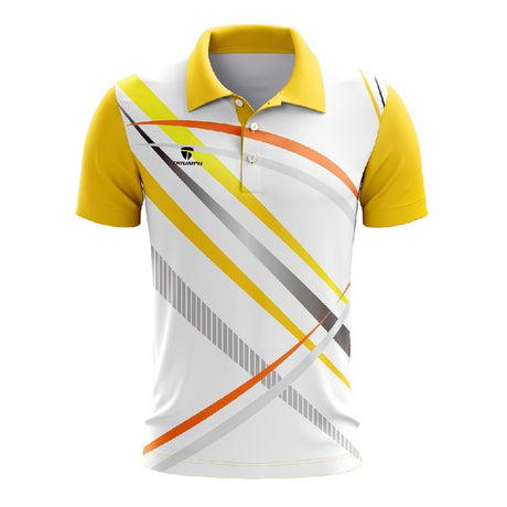 Men’s Polyester Club Tennis Tshirt Yellow | Triumph