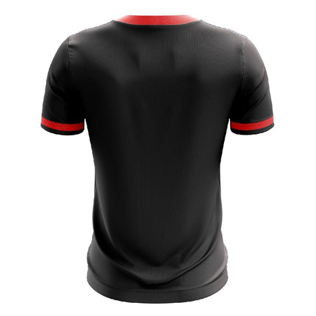 Tennis Clothing | Custom Polo T Shirts Black for Tennis Players | Triumph