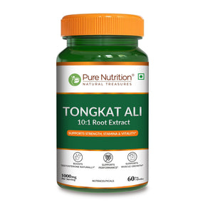 Tongkat Ali  Natural Vitality, Stamina & Energy Herb for Men - Nutrition by Pure Nutrition