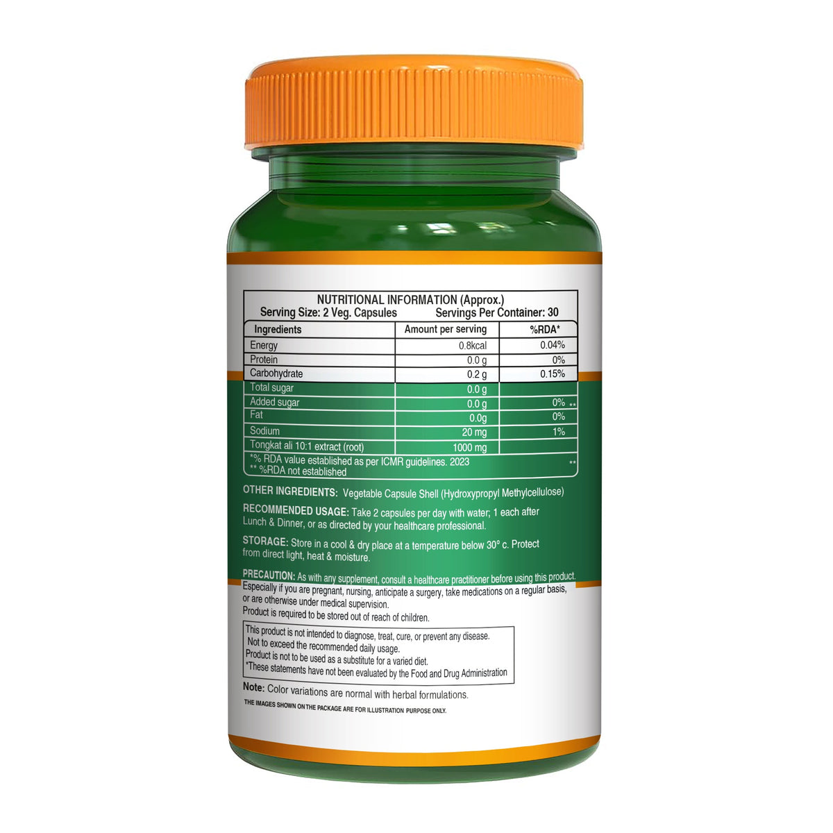 Tongkat Ali  Natural Vitality, Stamina & Energy Herb for Men