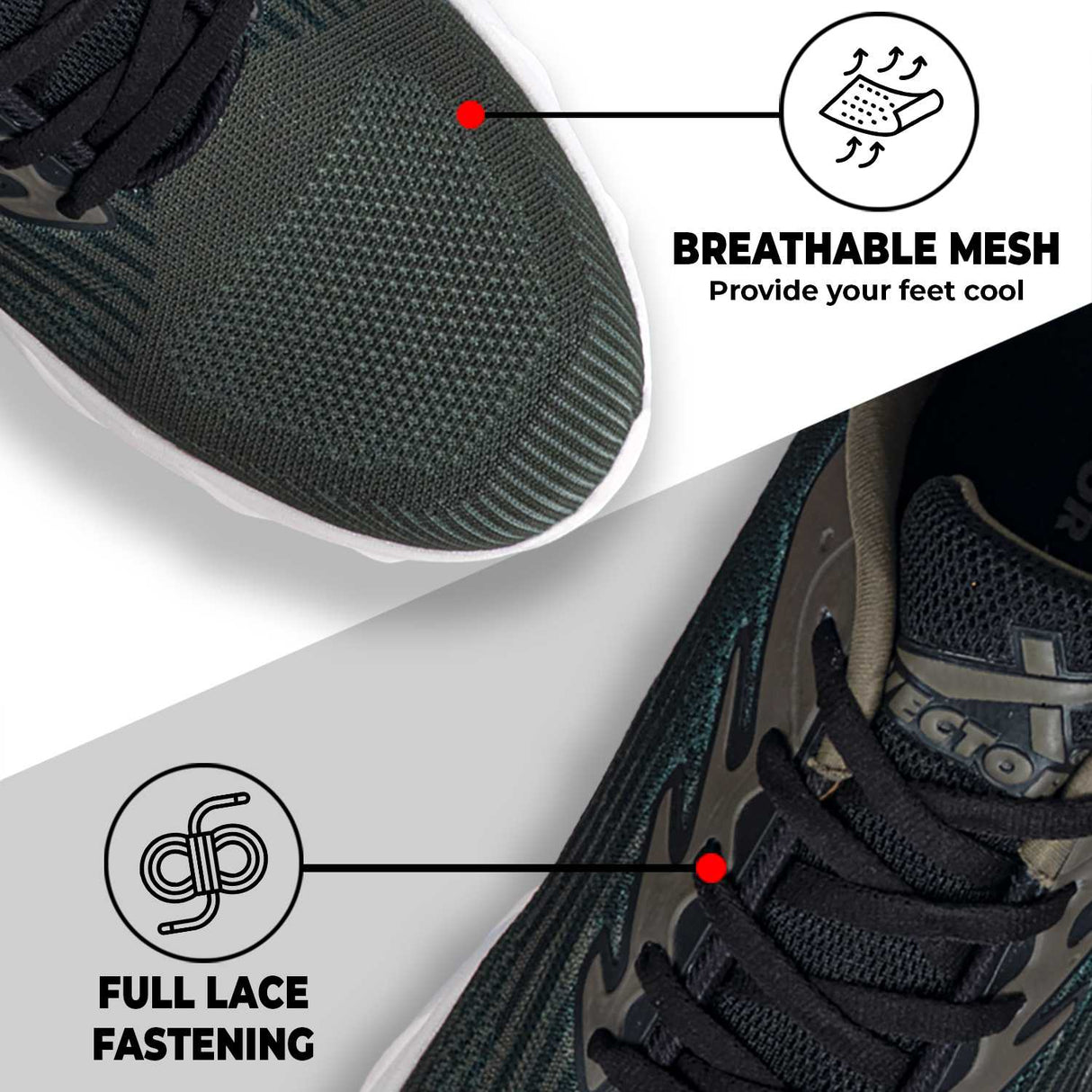 Vector X Defence Running/Jogging Shoe