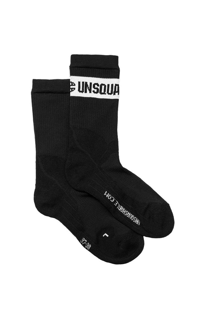 UNSQUASHABLE TOUR-TEC PRO Performance Sock - Black - 2 PACK - KIBI SPORTS