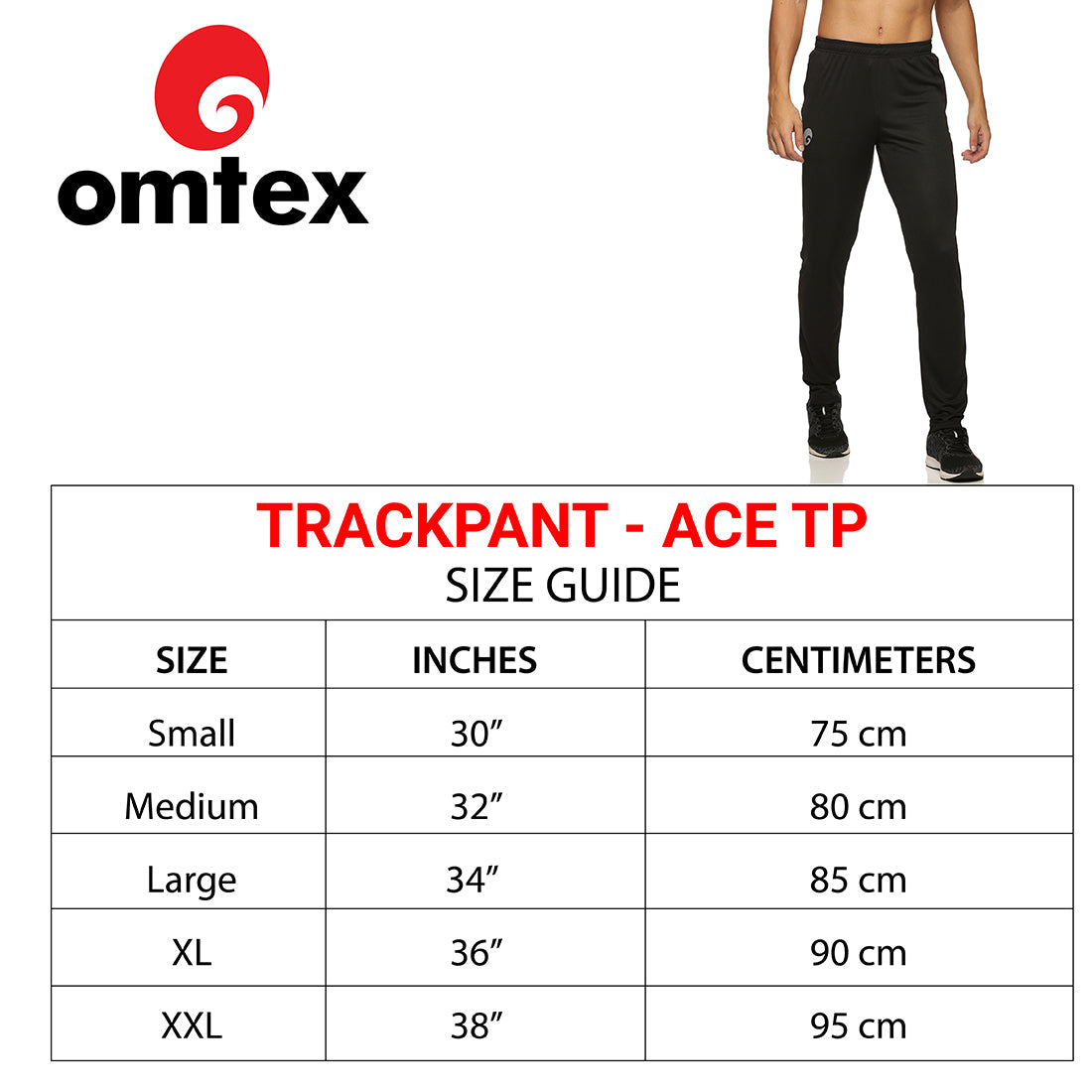 Ace Track Pant Black