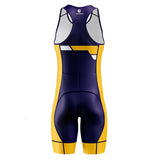 Men’s Triathlon Tri Suits | Triathlon Suits Navy Blue Yellow
