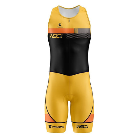 Men Triathlon Tri Suit Padded Running Swimming Cycling Skinsuit | Triumph