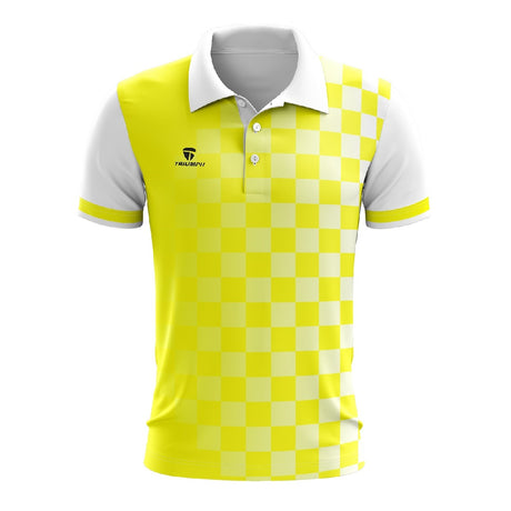 Men’s Table Tennis Polo TShirt Short Sleeve Printed Sports Jersey | Triumph