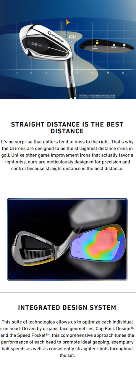 Taylormade Qi (5-S) Steel Irons