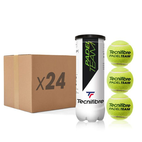 TECNIFIBRE Padel Team Ball Carton (72 Balls) | Noah Sports