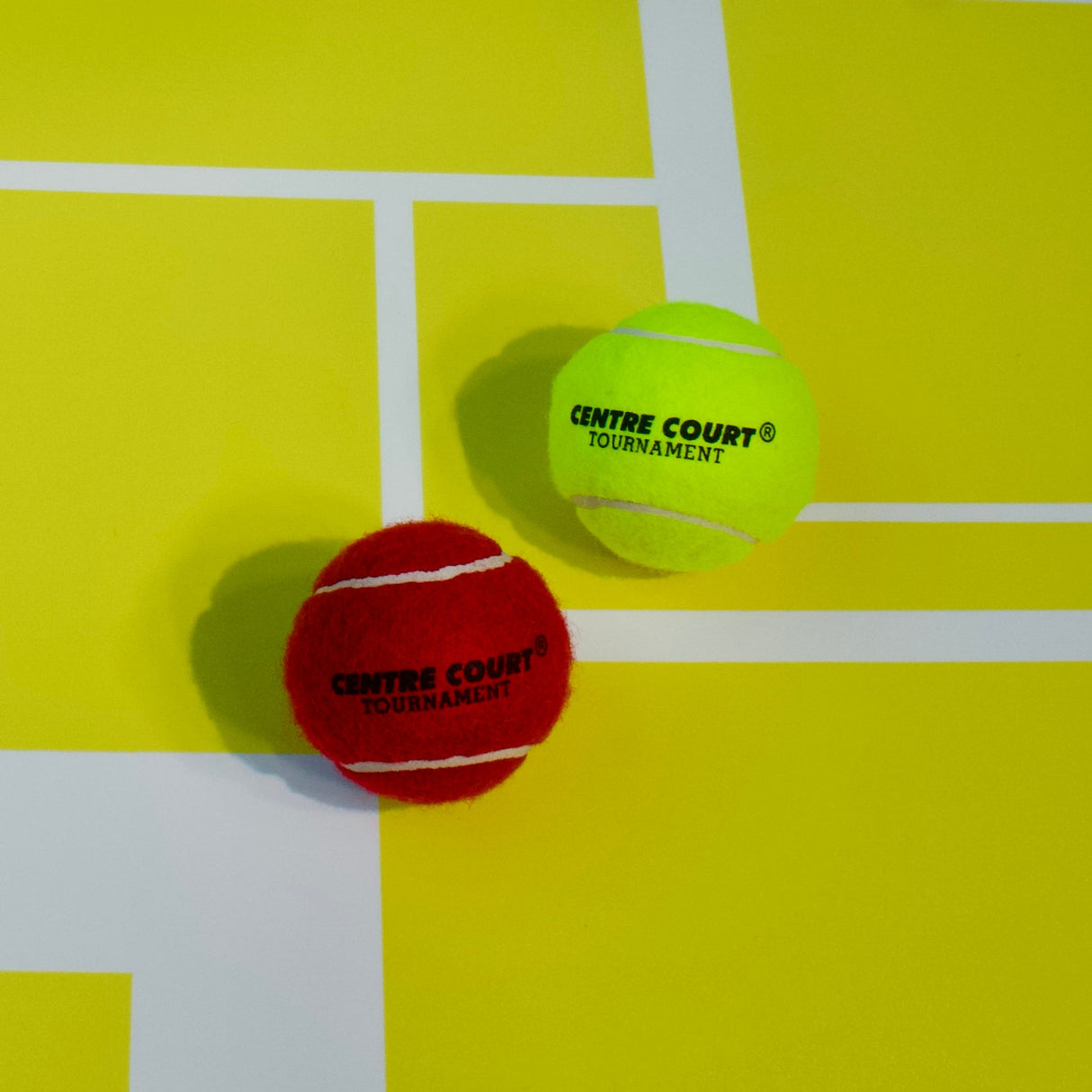Cricket Tennis Ball (Pack of 6) - Centre Court
