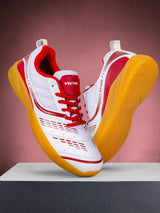 VECTOR X Ranger 7.0 Power Cushion Rubber Outsole Synthetic Mesh Badminton Shoes for Men Lightweight & Comfortable