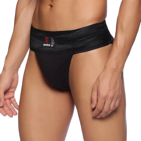 Tokyo Back Covered Supporter Black | Omtex