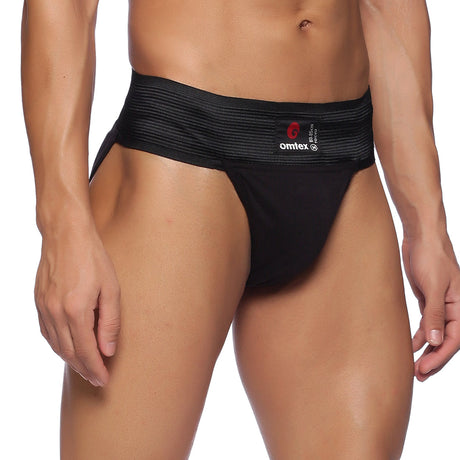 Tokyo Back Covered Supporter Black | Omtex