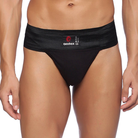 Tokyo Back Covered Supporter Black P2 | Omtex