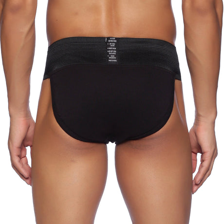 Tokyo Back Covered Supporter Black P2 | Omtex