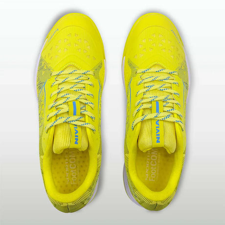 Nivia Hy-Court 3.0 Badminton Shoe (Yellow Plum) | Noah Sports
