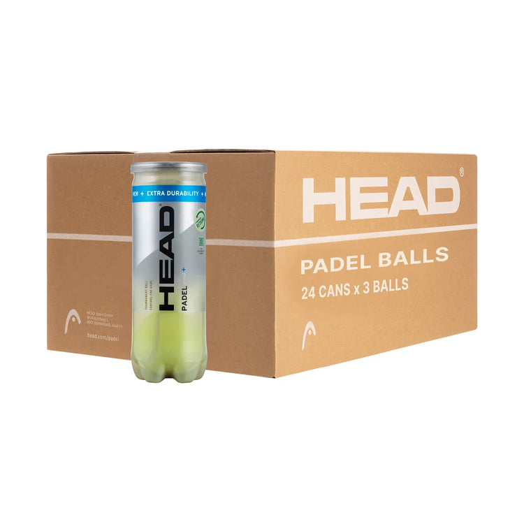 HEAD 3B Padel Pro+ Ball Carton (72 Balls)