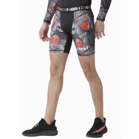 Koi Fish Compression Shorts ‰ÛÒ CXK