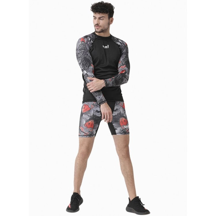 Koi Fish Compression Shorts ‰ÛÒ CXK