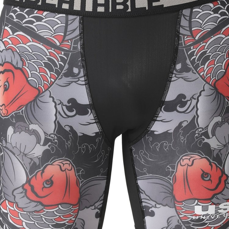 Koi Fish Compression Shorts ‰ÛÒ CXK
