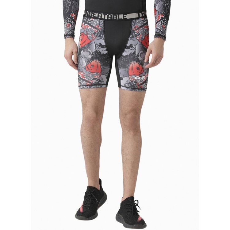 Koi Fish Compression Shorts ‰ÛÒ CXK