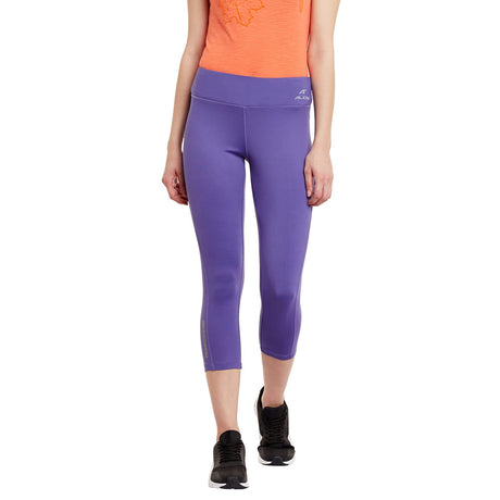Alcis Women Solid Purple Tights | Alcis