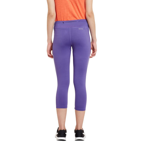 Alcis Women Solid Purple Tights | Alcis