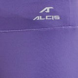 Alcis Women Solid Purple Tights