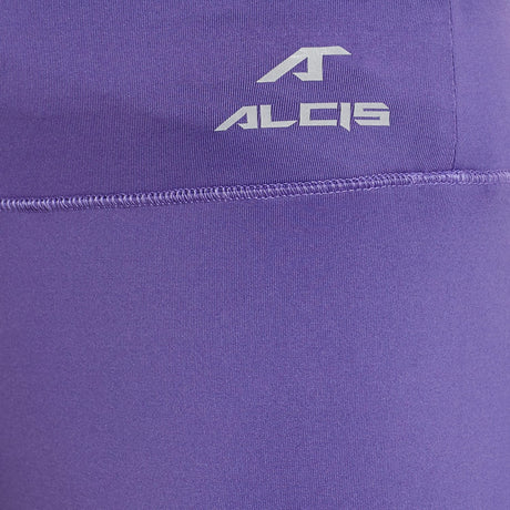 Alcis Women Solid Purple Tights | Alcis