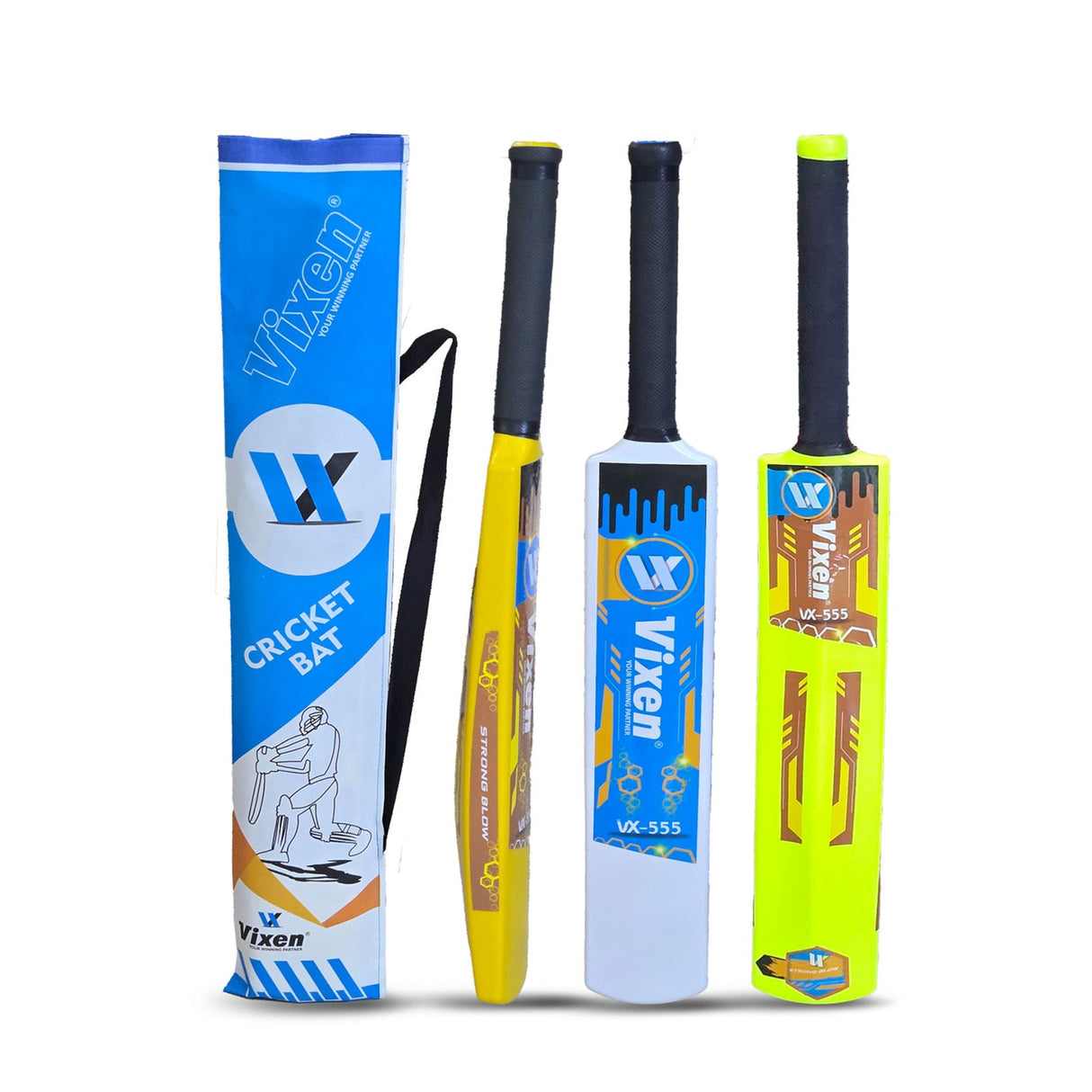 VIXEN CRICKET PLASTIC BAT VX 555