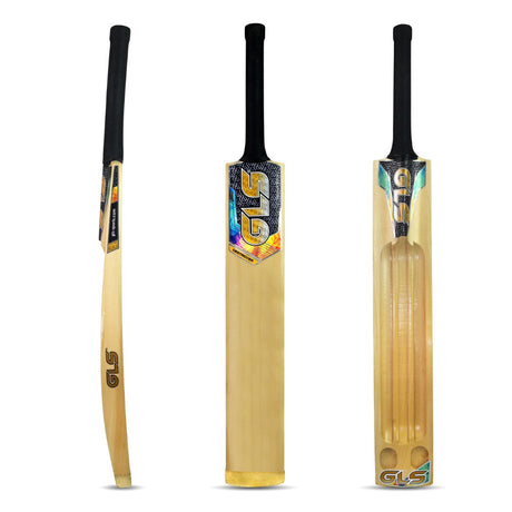 GLS Destroyer Golden Kashmir Willow Scoop Bat for Hard Tennis Ball | Greenland Enterprises (Gls Sports)
