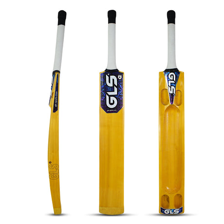 GLS Destroyer Teak Kashmir Willow Scoop Bat For Hard Tennis Ball | Greenland Enterprises (Gls Sports)