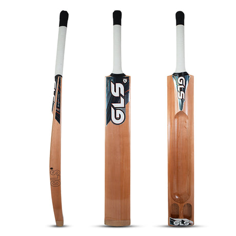 GLS Destroyer Red Kashmir Willow Scoop Bat For Hard Tennis Ball | Greenland Enterprises (Gls Sports)