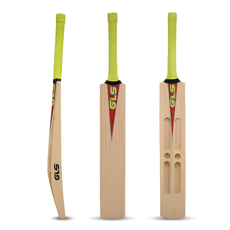GLS Super VK-18 Himachal Willow Scoop Bat For Soft Tennis Ball | Greenland Enterprises (Gls Sports)