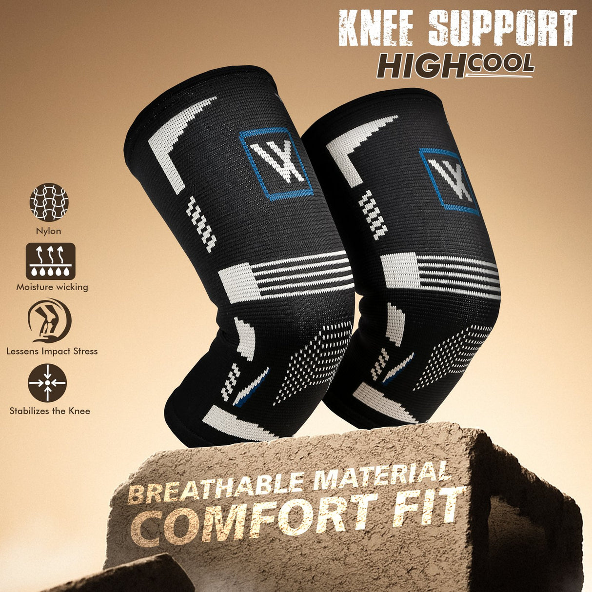 VIXEN KNEE CAP HIGH COOL