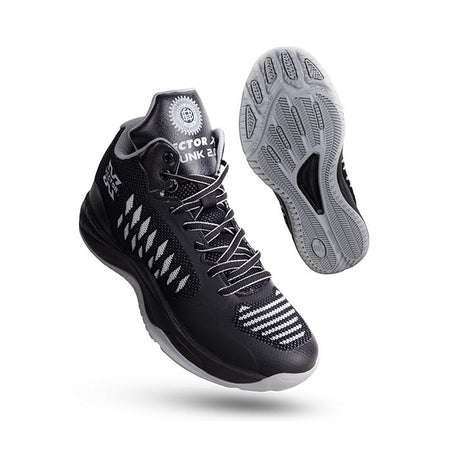 Vector X Dunk 2.0 Basketball Shoes for Mens | Rubber Out Sole with Knitted Upper | Light Weight | Nonmarking Rubber Outsole for Basketball Court Indoor and Outdoor