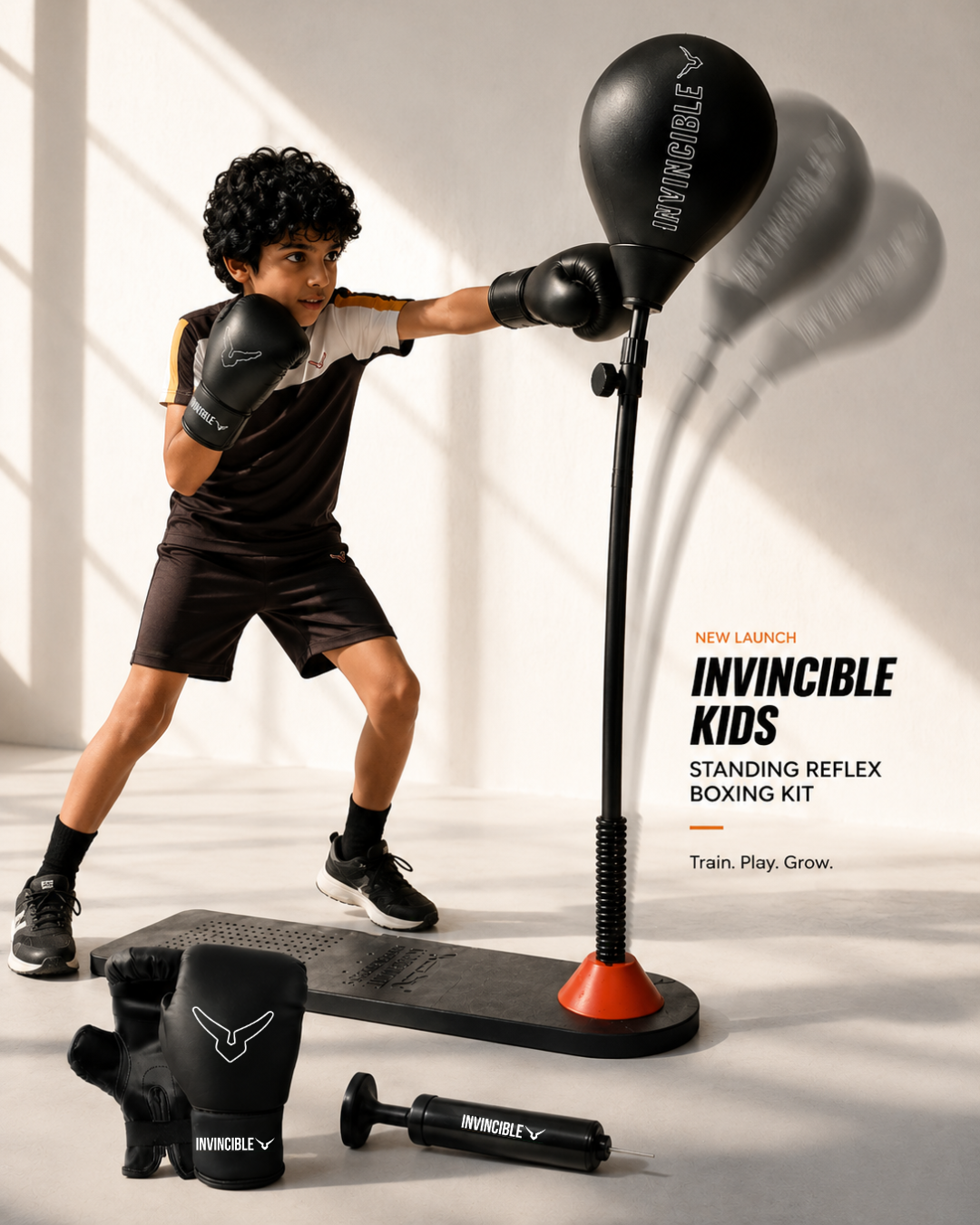 INVINCIBLE KIDS REFLEX BOARD TRAINER